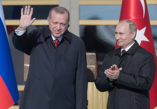 President Vladimir Putin's visit to Turkey