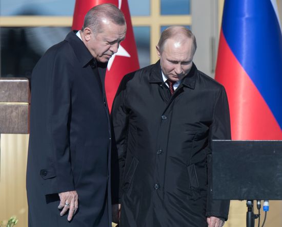 President Vladimir Putin's visit to Turkey