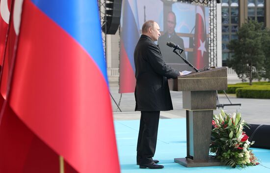 President Vladimir Putin's visit to Turkey