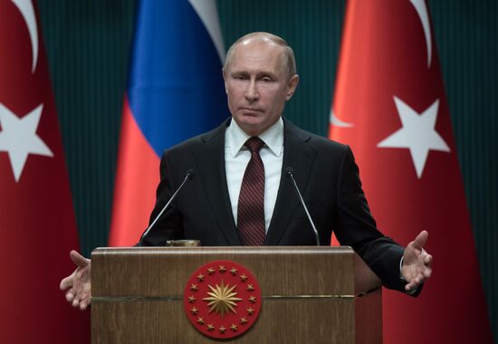President Vladimir Putin's visit to Turkey