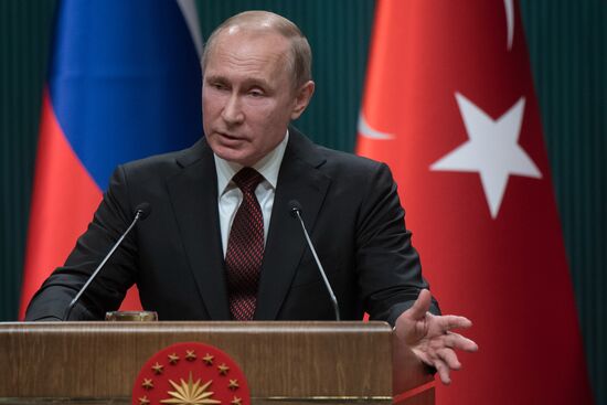 President Vladimir Putin's visit to Turkey