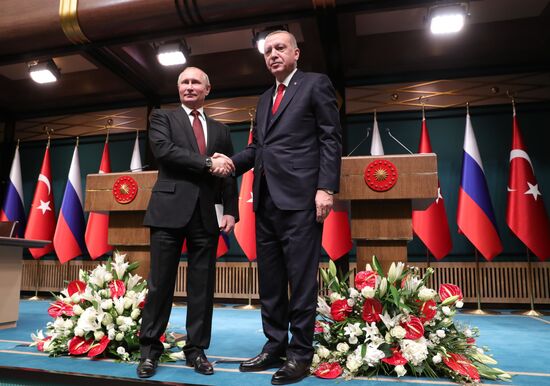 President Vladimir Putin's visit to Turkey