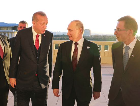 President Vladimir Putin's visit to Turkey
