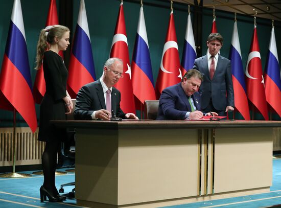 President Vladimir Putin's visit to Turkey