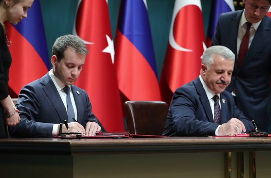 President Vladimir Putin's visit to Turkey