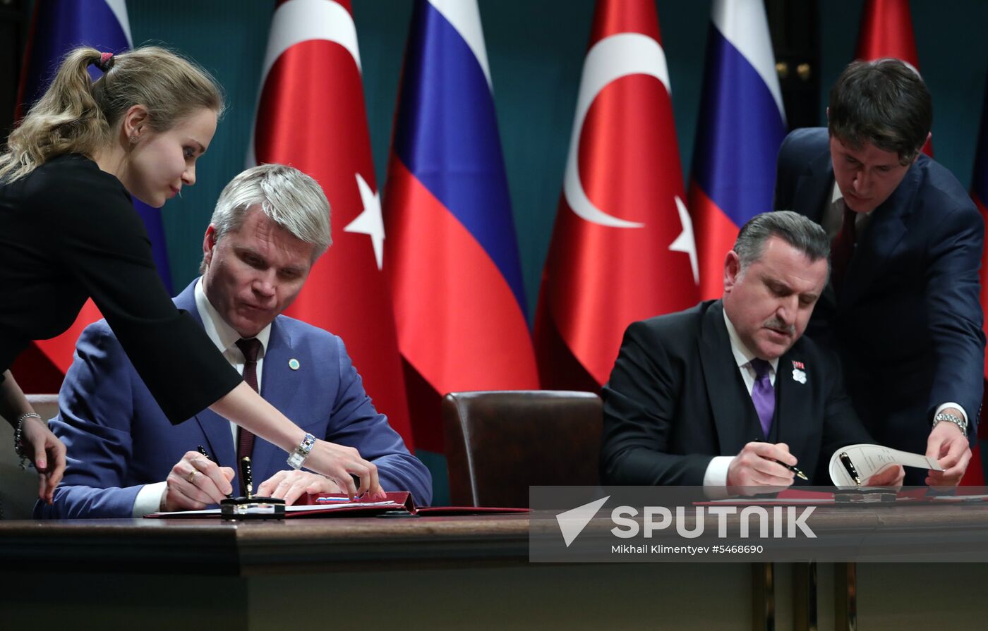 President Vladimir Putin's visit to Turkey