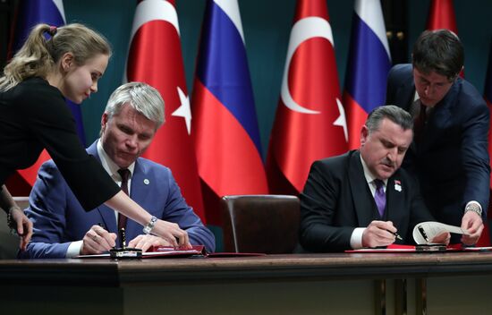 President Vladimir Putin's visit to Turkey