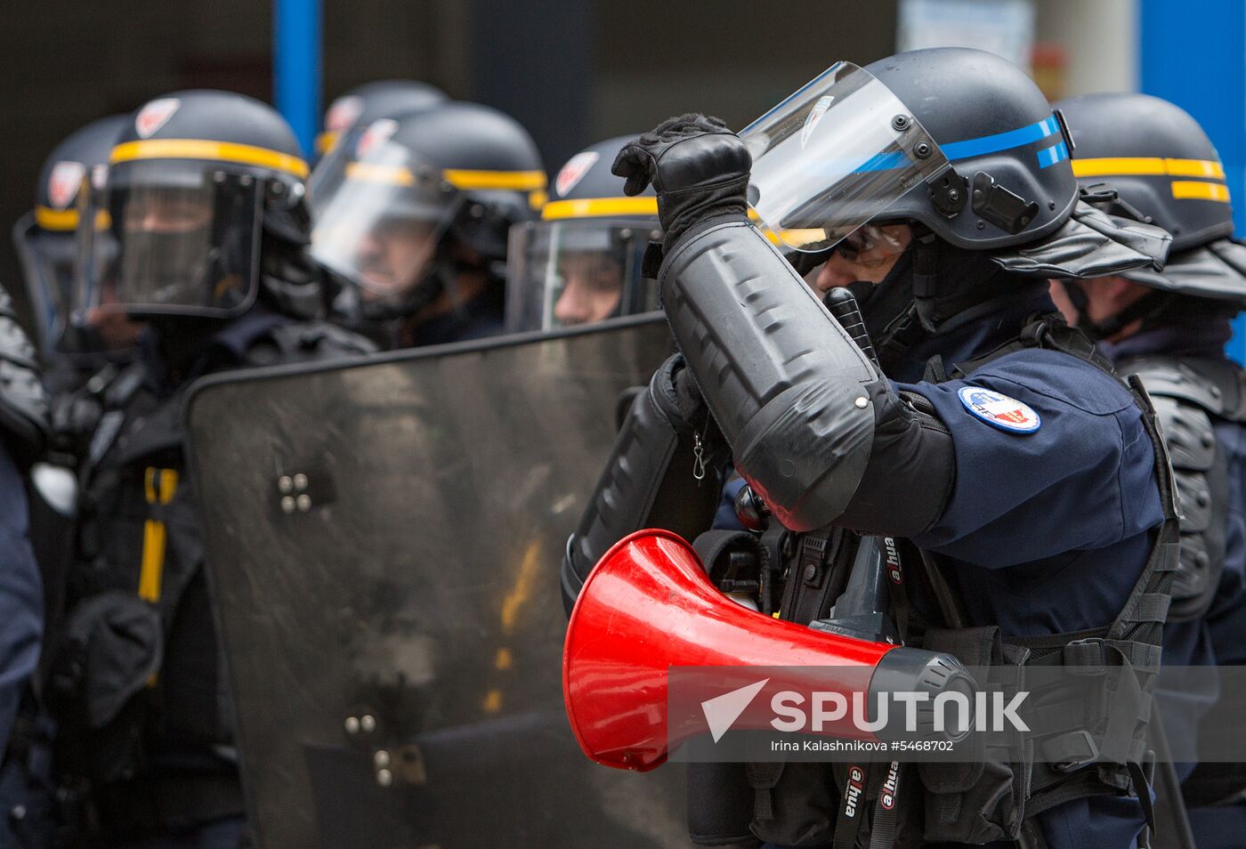 Railway workers go on strike in France