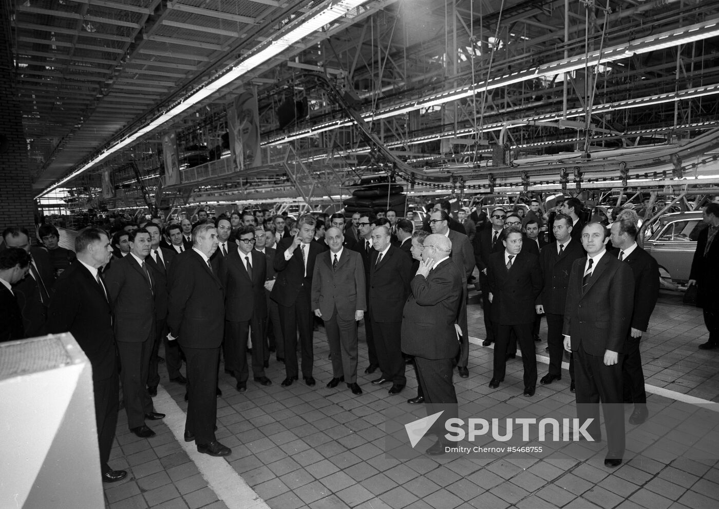 Bulgaria's party and government delegation visited USSR