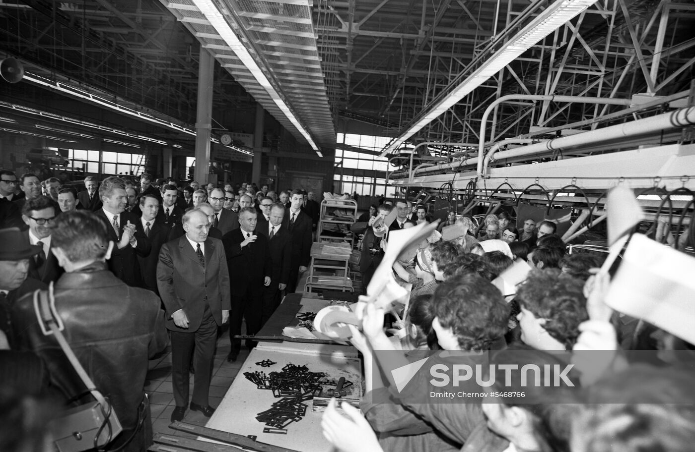 Bulgaria's party and government delegation visited USSR