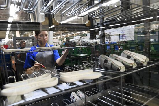 Kotofey shoe factory in Moscow Region