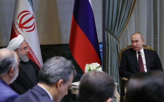 President Vladimir Putin's visit to Turkey. Day two
