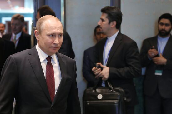 President Vladimir Putin's visit to Turkey. Day two
