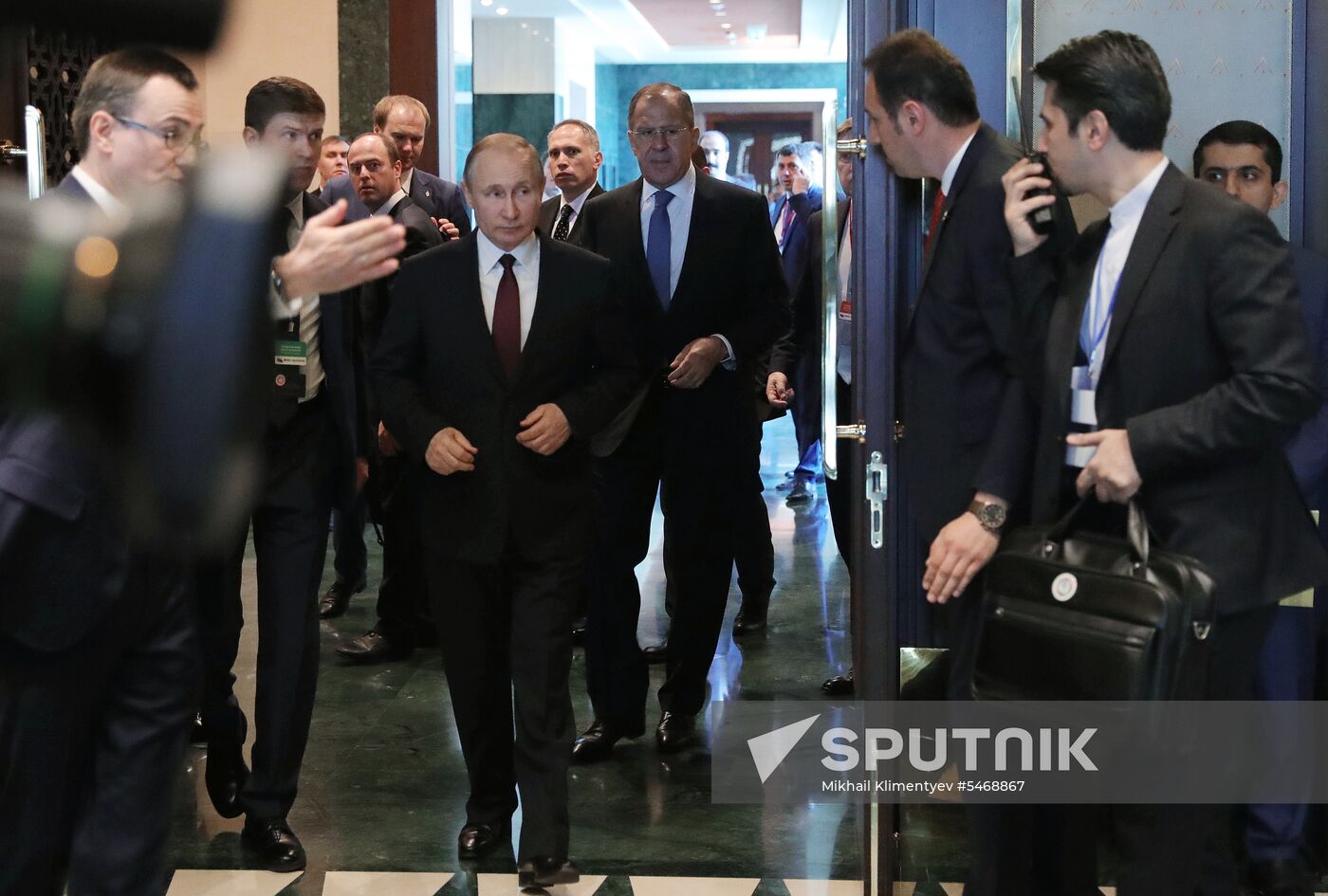 President Vladimir Putin's visit to Turkey. Day two