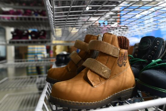 Kotofey shoe factory in Moscow Region