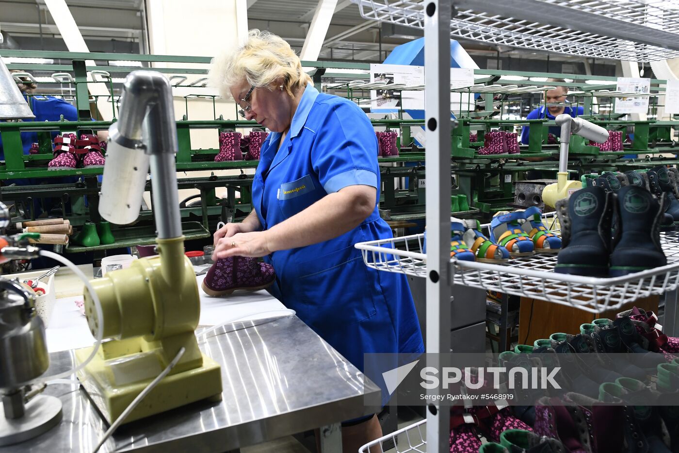 Kotofey shoe factory in Moscow Region