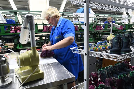 Kotofey shoe factory in Moscow Region