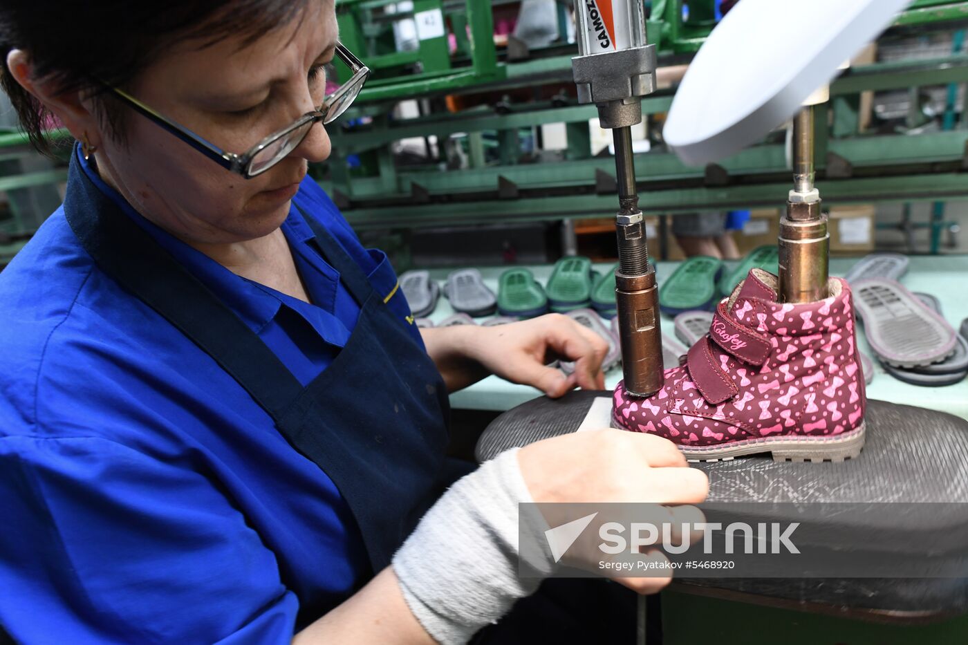 Kotofey shoe factory in Moscow Region