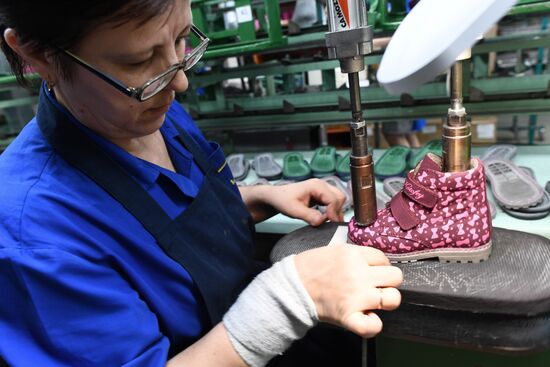 Kotofey shoe factory in Moscow Region