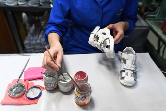 Kotofey shoe factory in Moscow Region