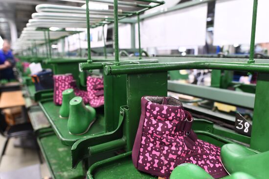 Kotofey shoe factory in Moscow Region