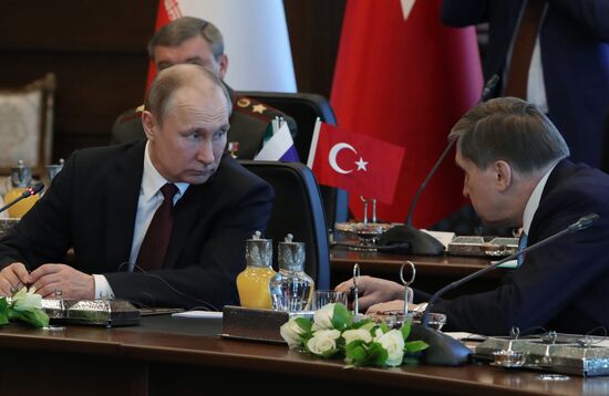 President Vladimir Putin's visit to Turkey. Day two