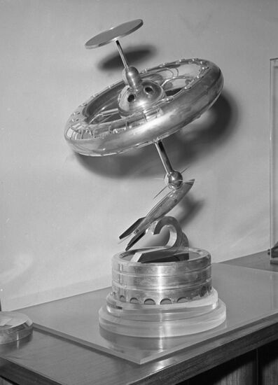 Model of manned satellite