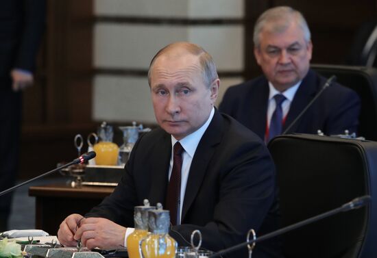 President Vladimir Putin's visit to Turkey. Day two