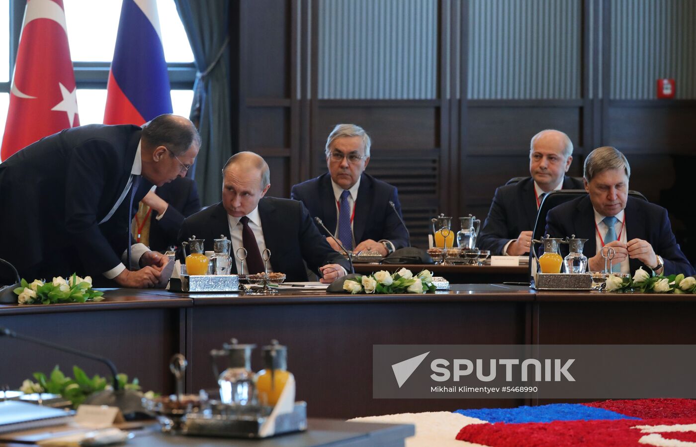 President Vladimir Putin's visit to Turkey. Day two