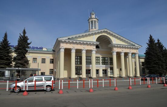 Customs at Balandino Airport in Chelyabinsk