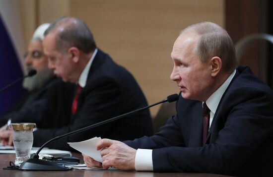 President Vladimir Putin's visit to Turkey. Day two