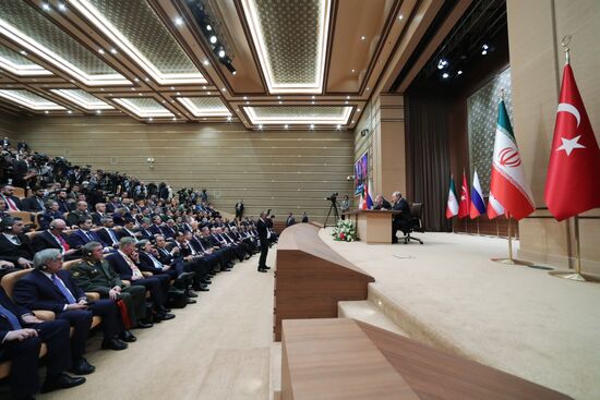 President Vladimir Putin's visit to Turkey. Day two