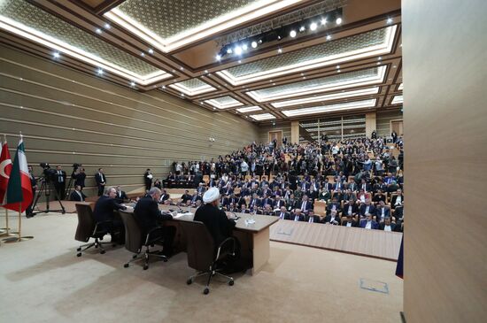 President Vladimir Putin's visit to Turkey. Day two