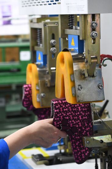 Kotofey shoe factory in Moscow Region