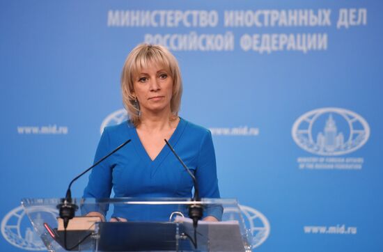 Briefing with Foreign Ministry’s Spokesperson Maria Zakharova