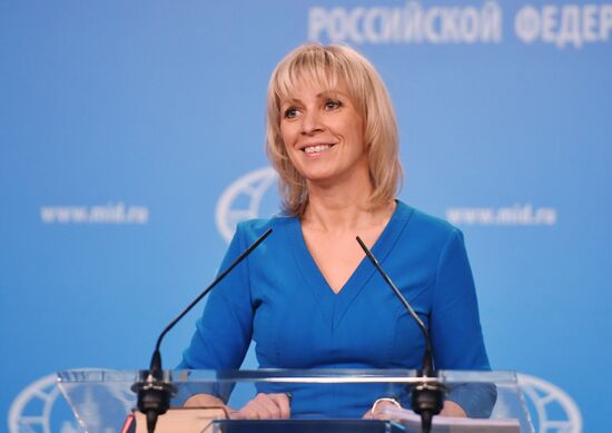 Briefing with Foreign Ministry’s Spokesperson Maria Zakharova
