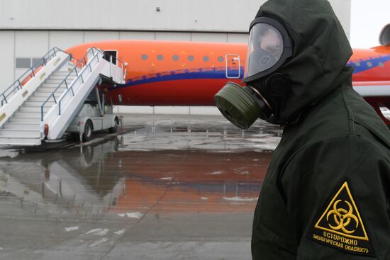 Drill at Kazan Airport