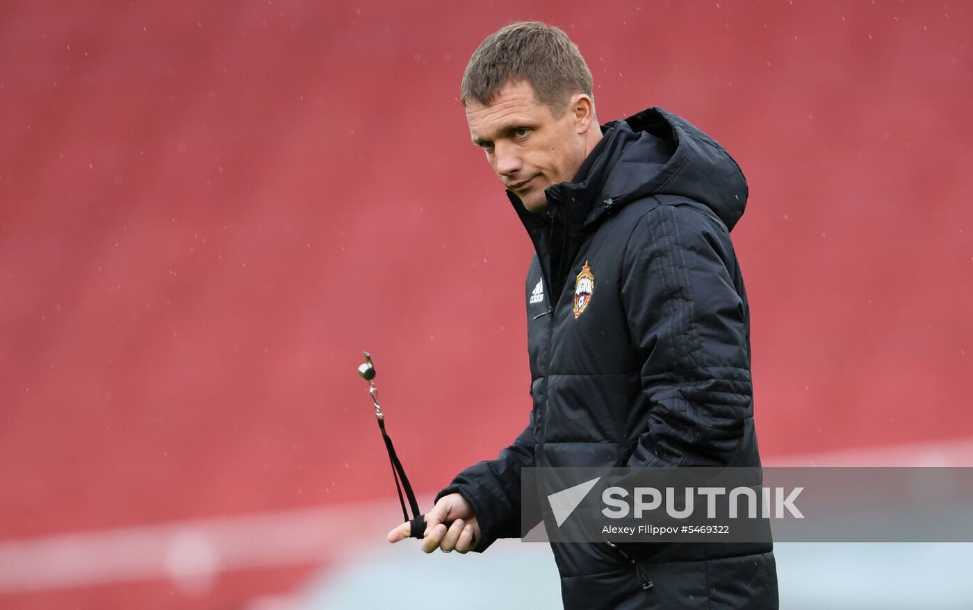 Football. UEFA Europa League. CSKA holds training session