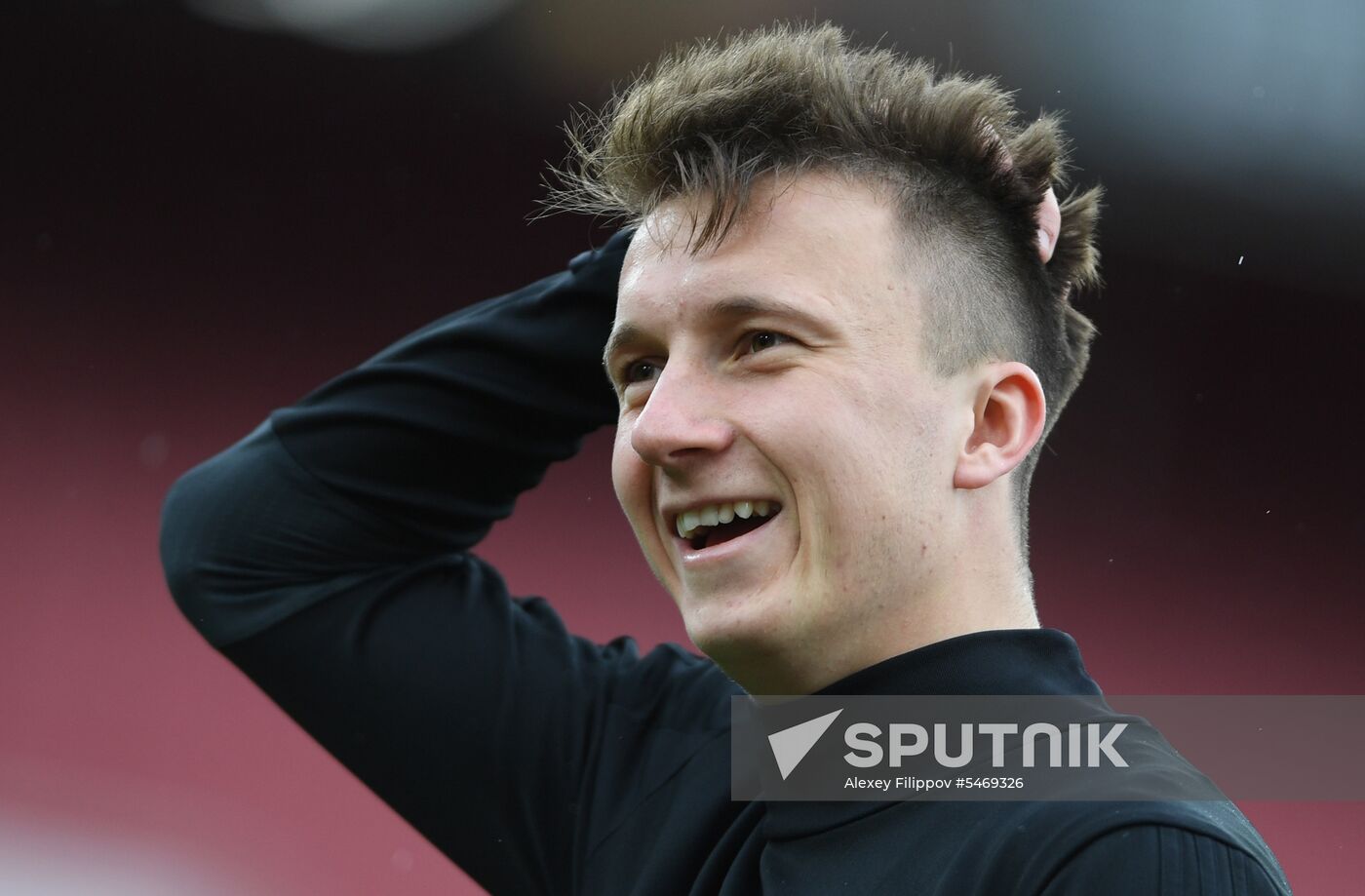 Football. UEFA Europa League. CSKA holds training session