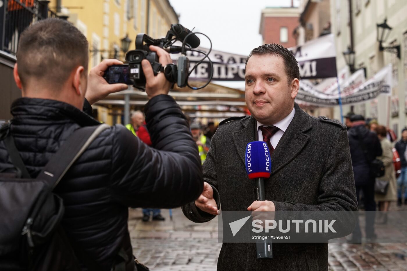 Angry Parents' March in Riga