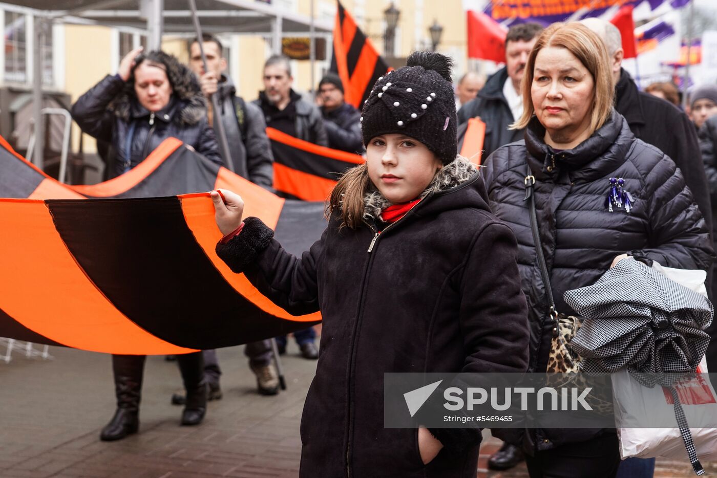 Angry Parents' March in Riga