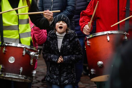 Angry Parents' March in Riga