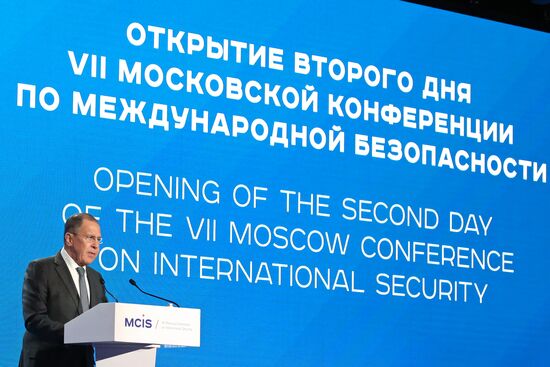 7th Moscow Conference on International Security. Day two