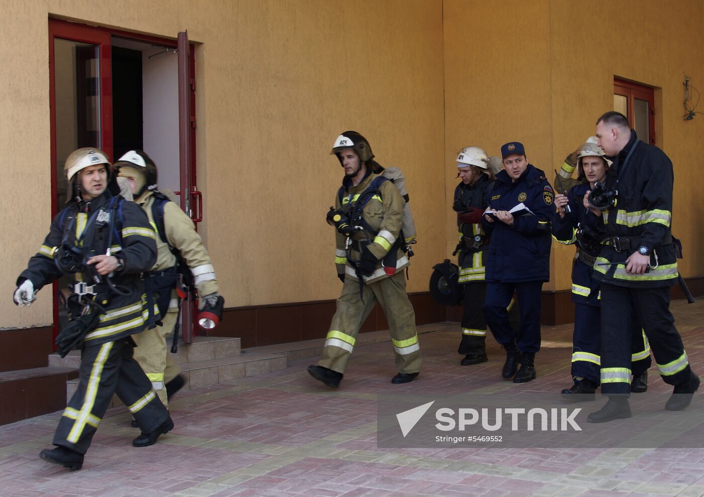 Special tactical drill of LPR Emergencies Ministry
