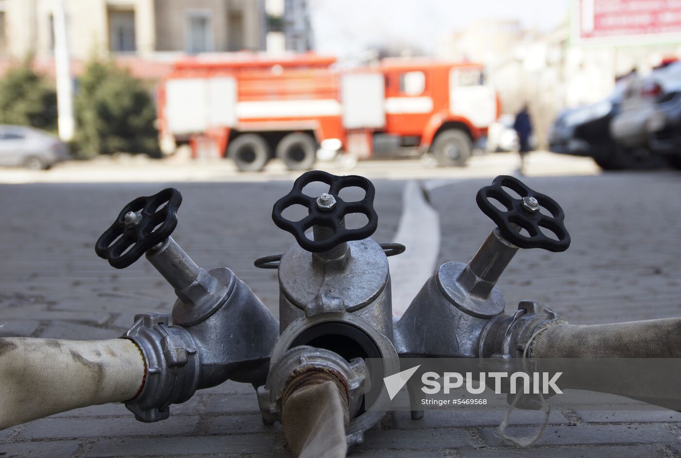 Special tactical drill of LPR Emergencies Ministry
