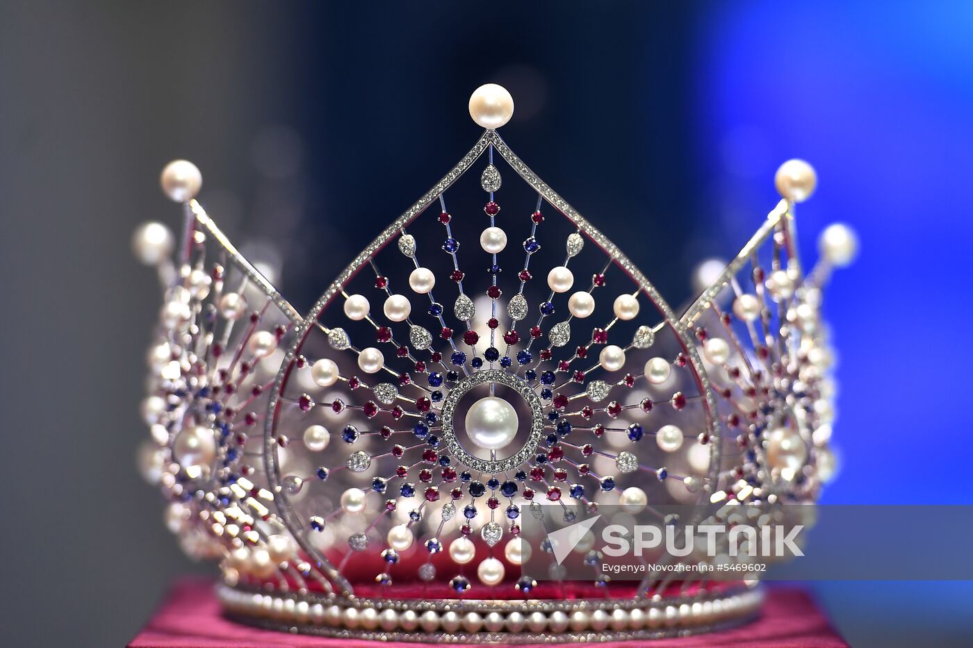 Presentation of Miss Russia pageant's new crown