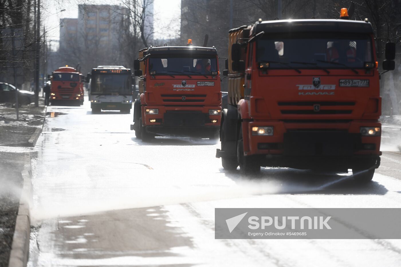 Spring cleaning in Moscow's south-east