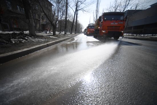 Spring cleaning in Moscow's south-east