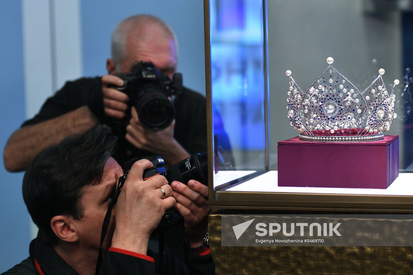 Presentation of Miss Russia pageant's new crown