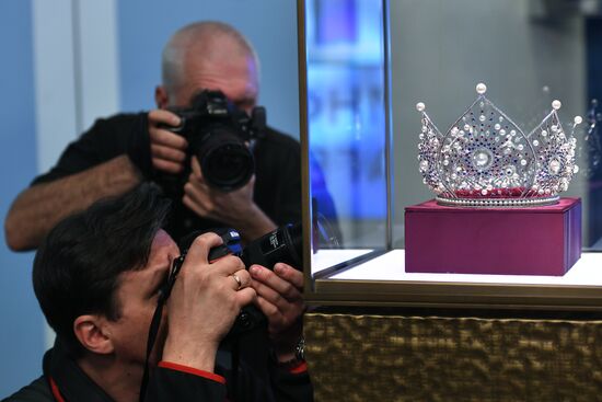 Presentation of Miss Russia pageant's new crown